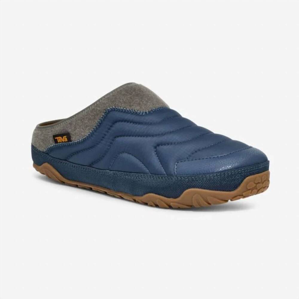 NEW TEVA men's reember terrain slip on in blue wing teal